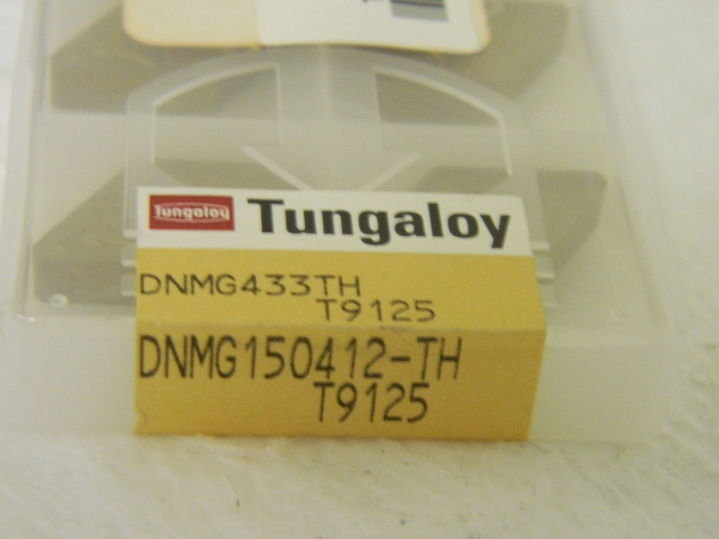 Tungaloy Dnmg150412-th Dnmg433th T9125 Carbide Turning Insert Qty 10 6864610