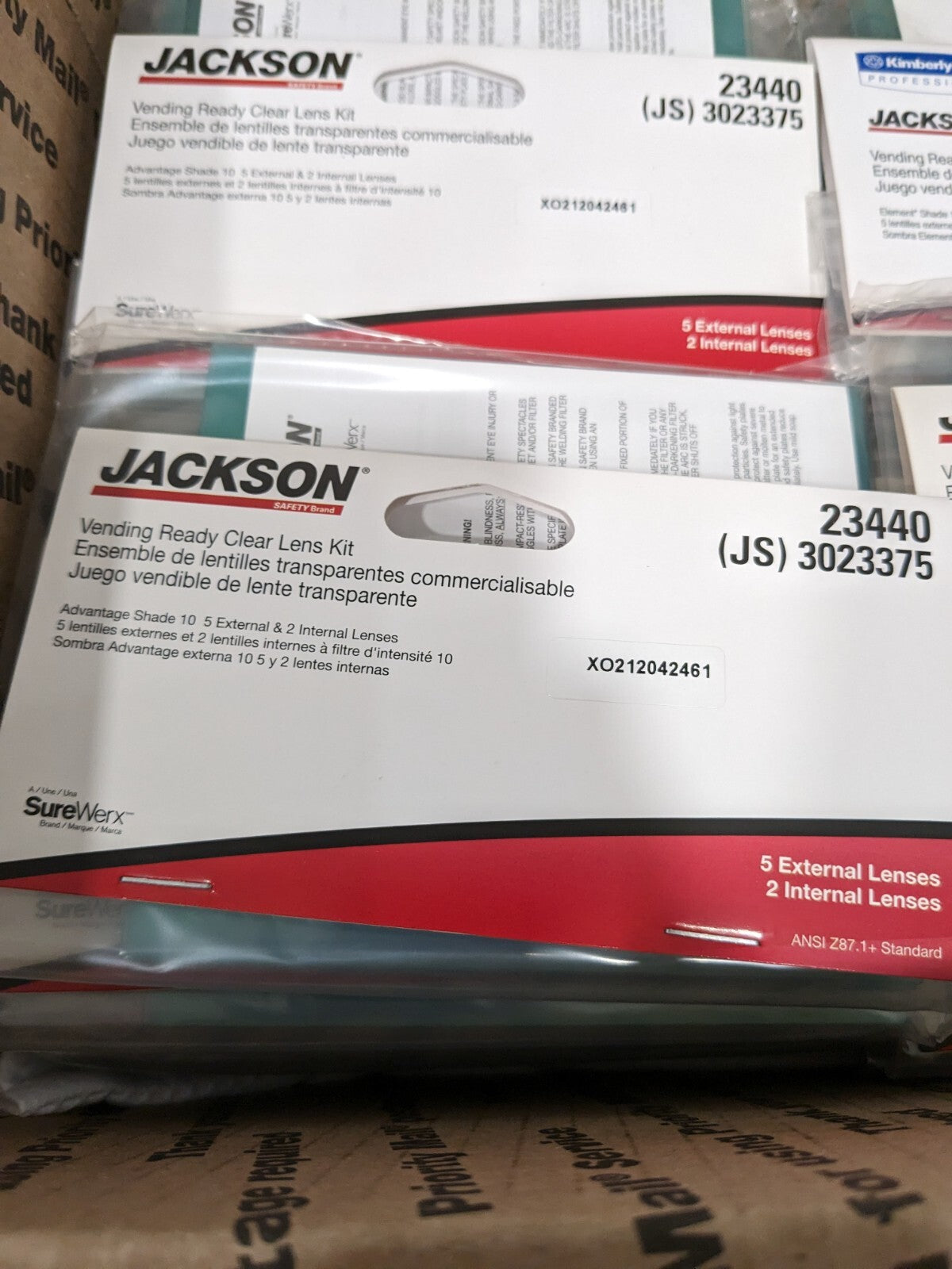 Jackson Safety Welding Lenses & Plates QTY 30 Packs 23440
