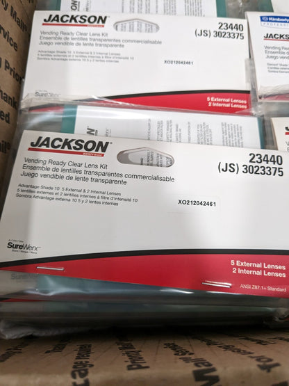 Jackson Safety Welding Lenses & Plates QTY 30 Packs 23440