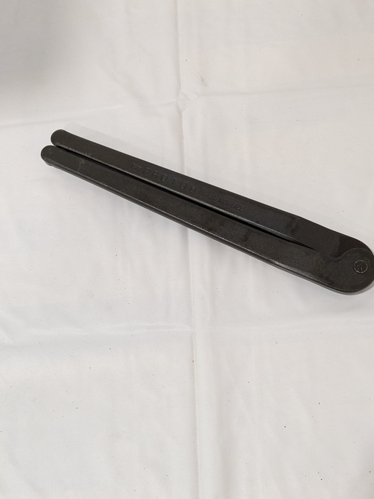 Proto Adjustable Face Spanner Wrench: 4" Capacity, 10-1/2" OAL JC484