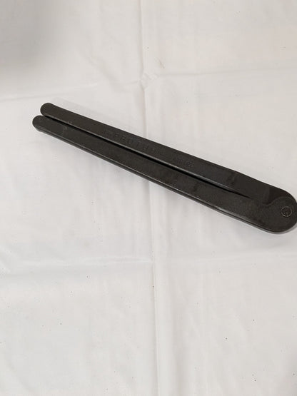 Proto Adjustable Face Spanner Wrench: 4" Capacity, 10-1/2" OAL JC484