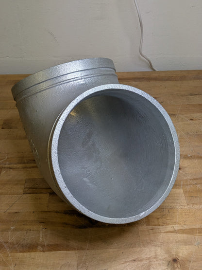 Victaulic Firelock 90 Degree Grooved Elbow 8 In. Galvanized 8/219.1 No. 001