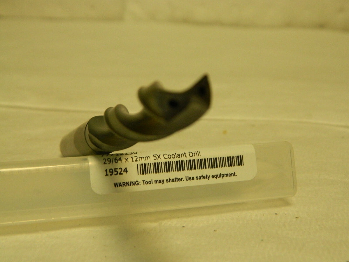 Accupro 29/64" 140° Solid Carbide Jobber Drill 132mm OAL 77712230