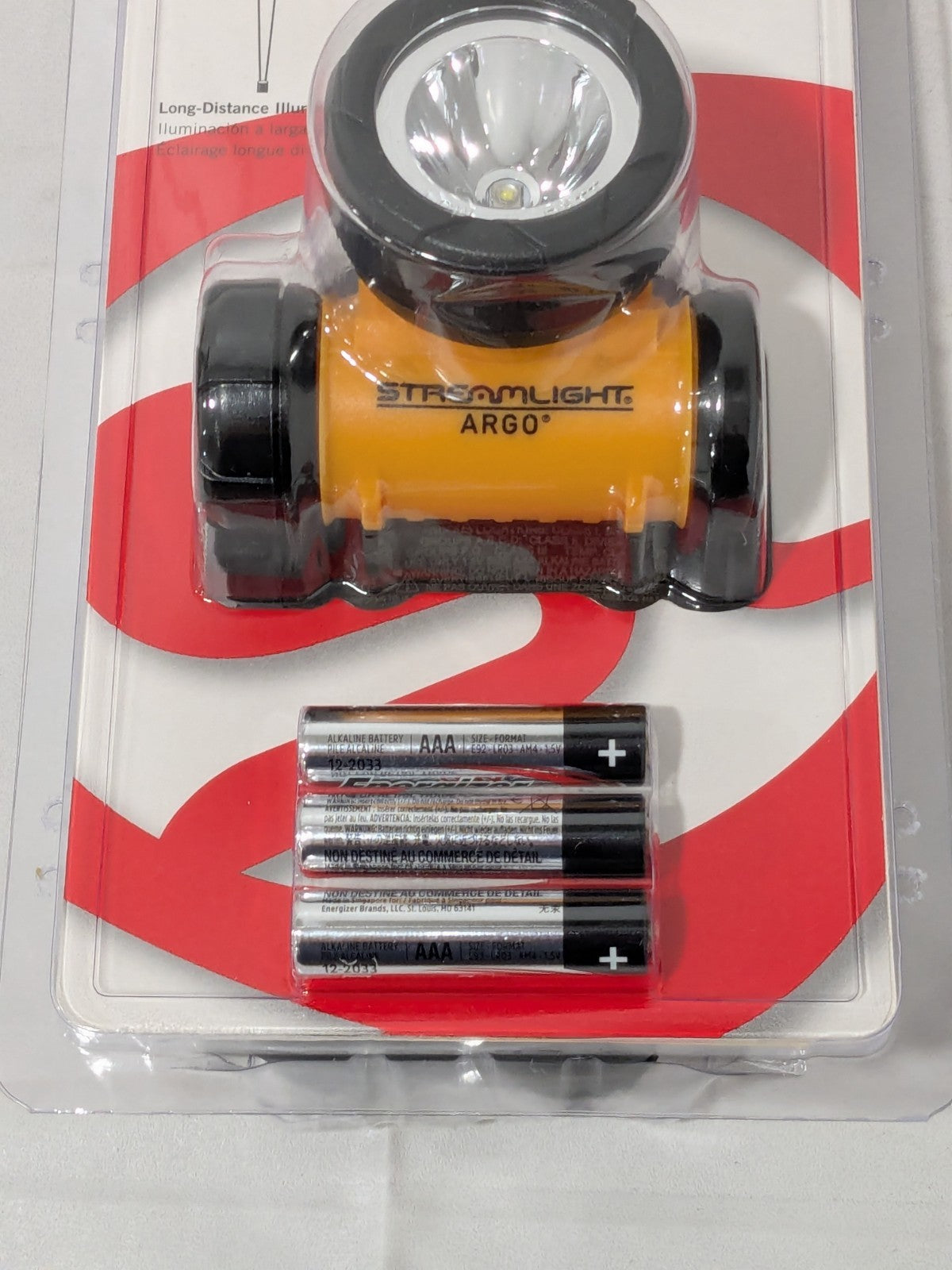 Streamlight Free Standing Flashlight: LED, 3 Operating Modes 61301