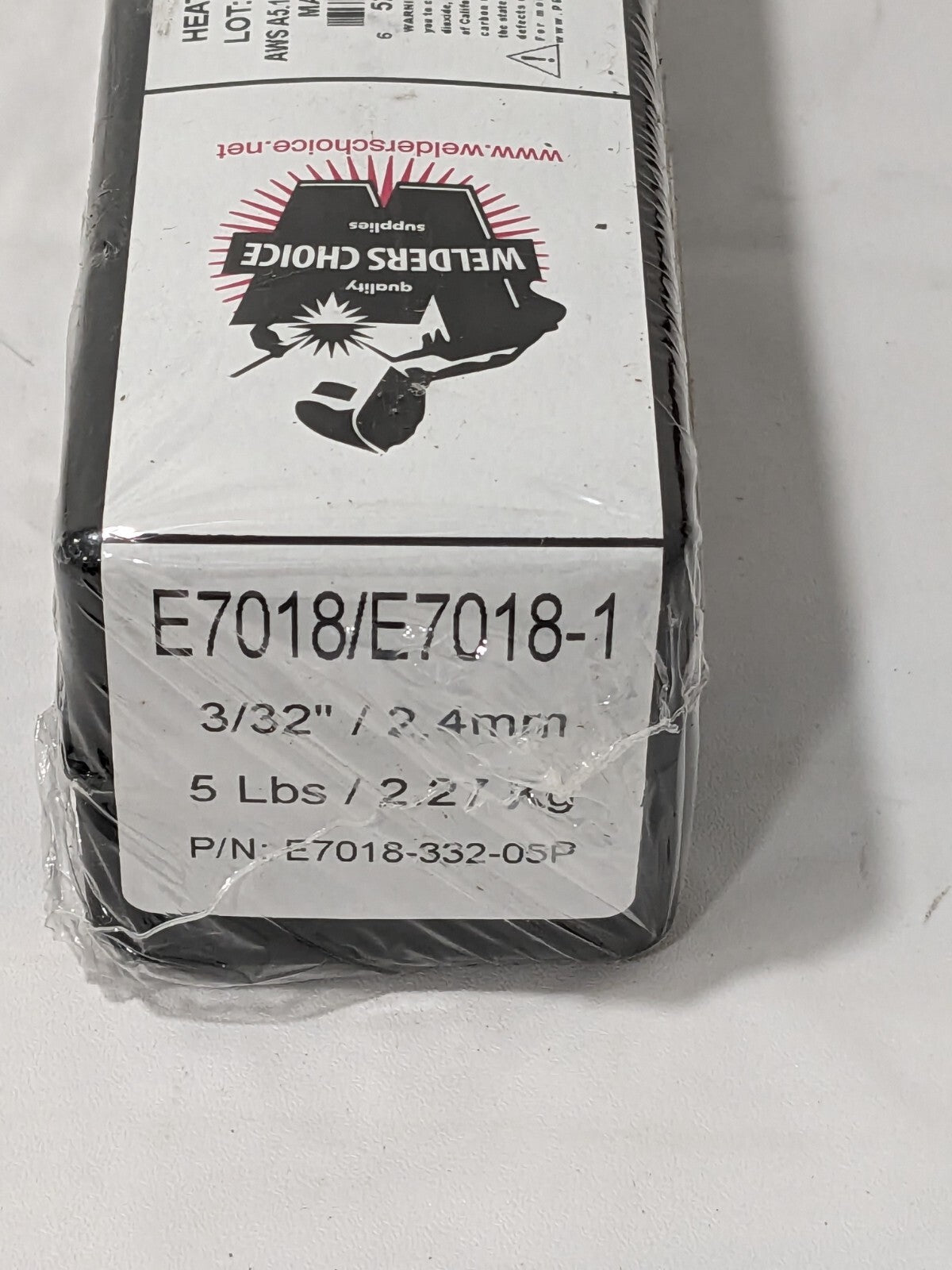 WELDER S CHOICE Stick Welding Electrode 3/32  Dia, 14", Steel Alloy 5LB 59804013