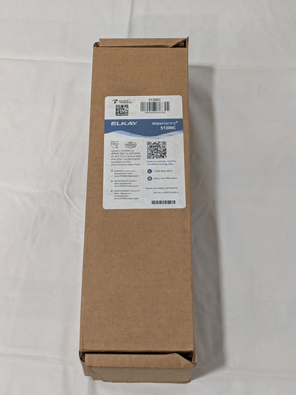 ELKAY Plumbing Cartridge Filter: 3-1/4" OD, 9-1/2" Long, 0.5 micron 51300C