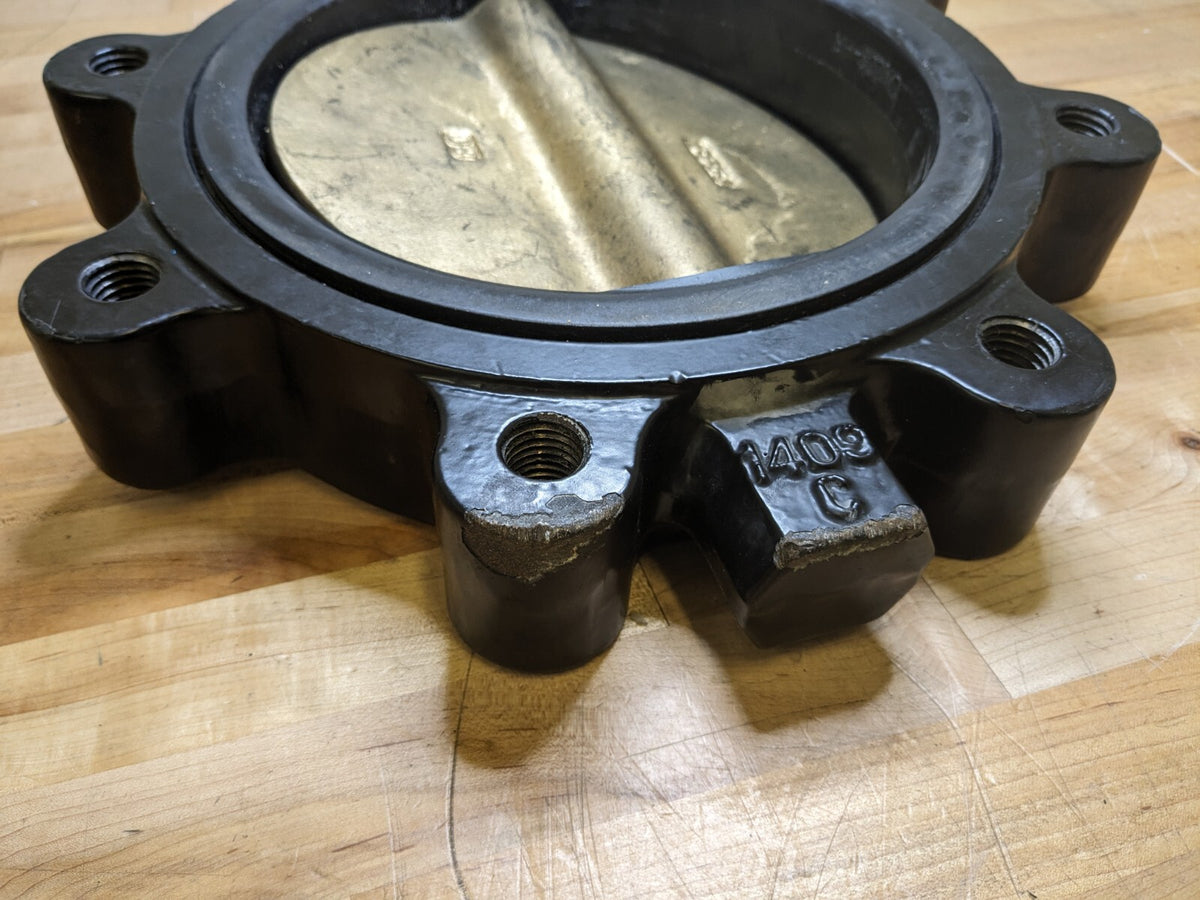 Legend Valve 8" Lug Type Butterfly Valve w/ Lever Handle 116-607 Damaged