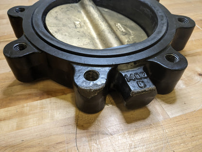 Legend Valve 8" Lug Type Butterfly Valve w/ Lever Handle 116-607 Damaged