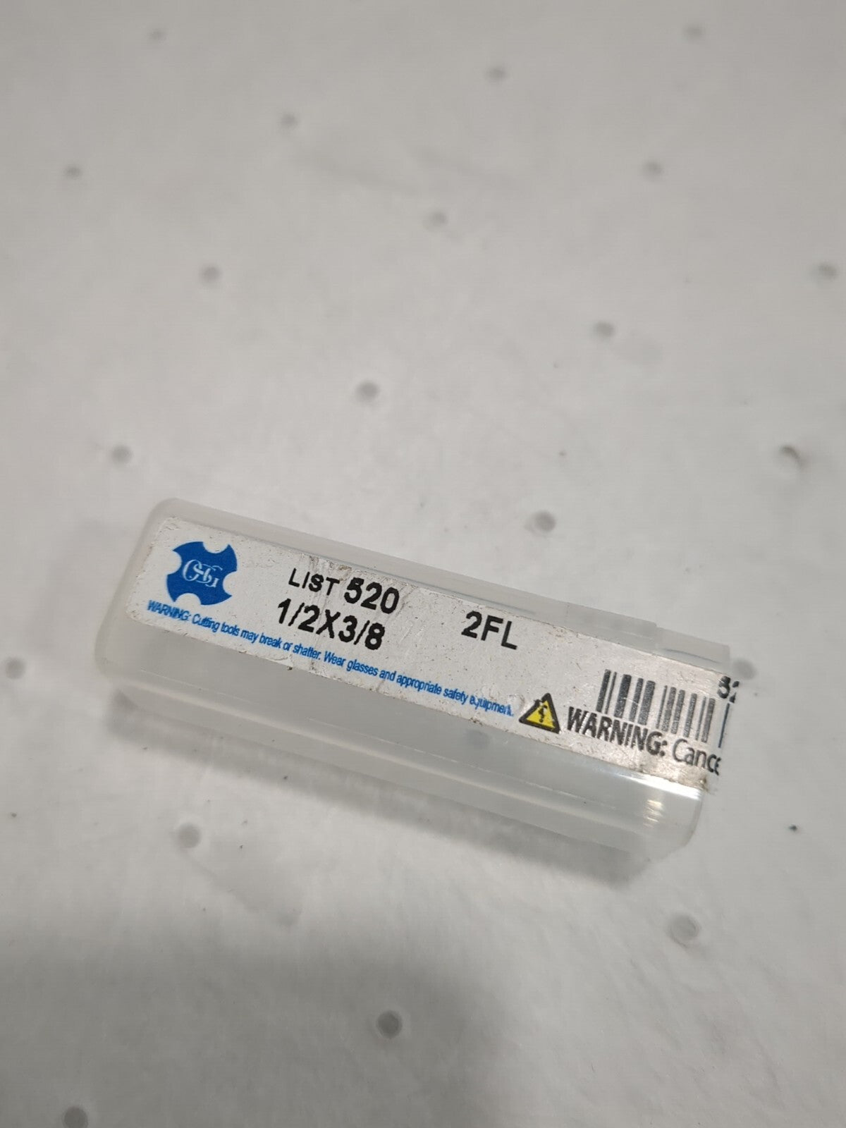 OSG Square End Mill: 1/2" Dia 2 Fl Cobalt 5200700