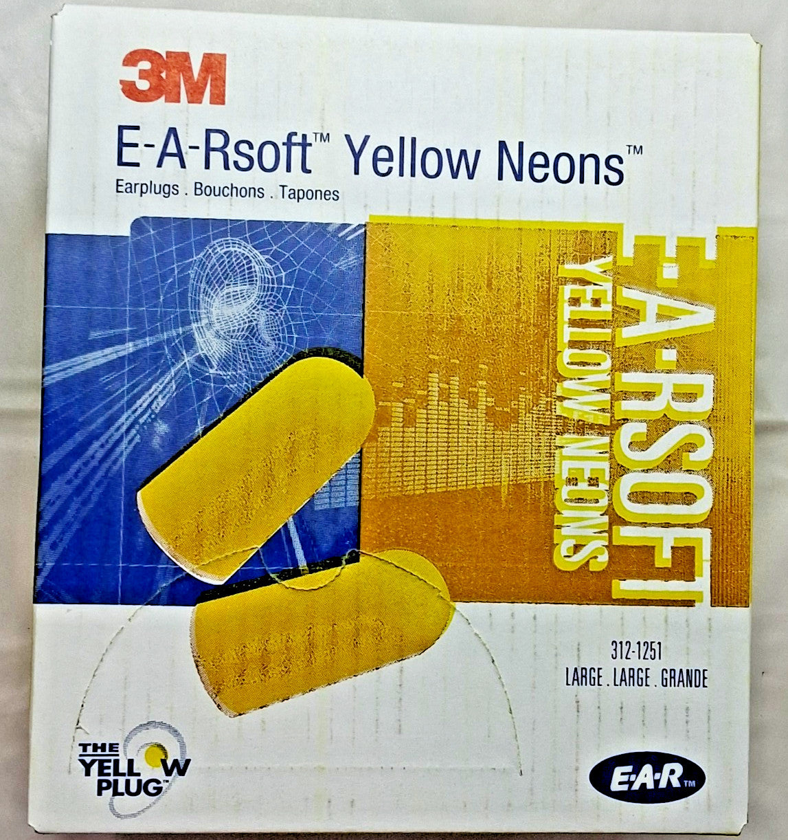 3M Foam Bullet Earplugs 33 dB Uncorded Qty 200 7000127175