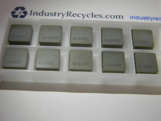 NTK Sng433c0.2 Sx1 Silicon Nitride Ceramic Turning Inserts, Qty. 10