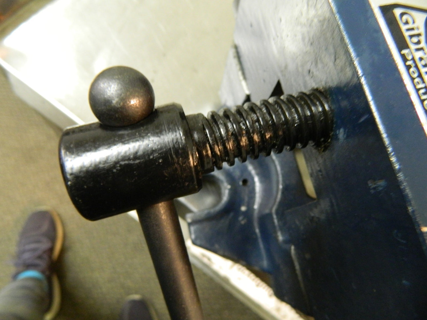 Gibraltar Swivel Machine Vise 6" Wide Jaw 6" Opening Cap 70038161 DAMAGED