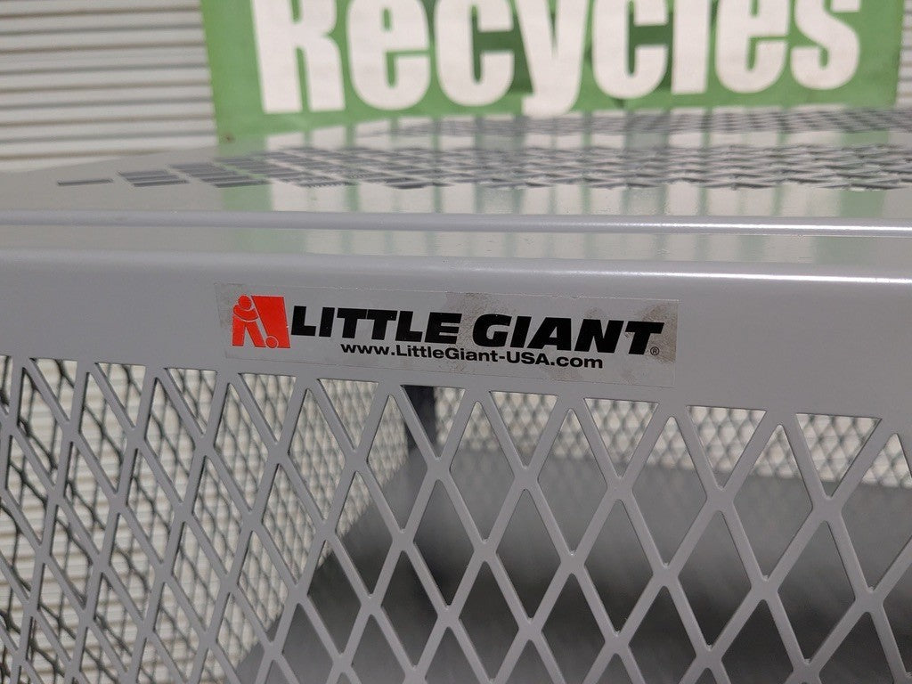 Little Giant Vented Storage Locker 3-Shelf 13 Ga. Welded Steel 78" x 72&quo