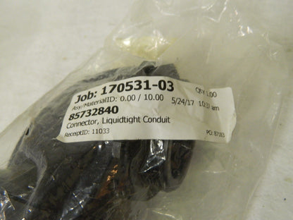 Murrplastik Liquidtight Connector 2" Trade Nylon Angled Compression 8351586