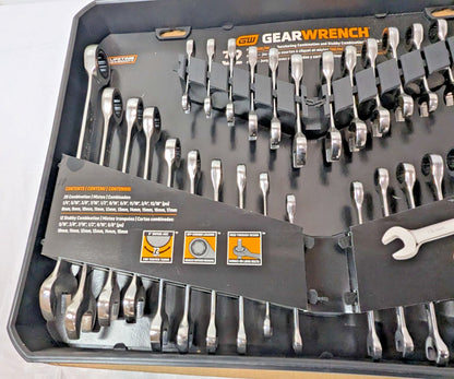 GEARWRENCH 32 Pc Combination Wrench Set 12 Point SAE/Metric 39327