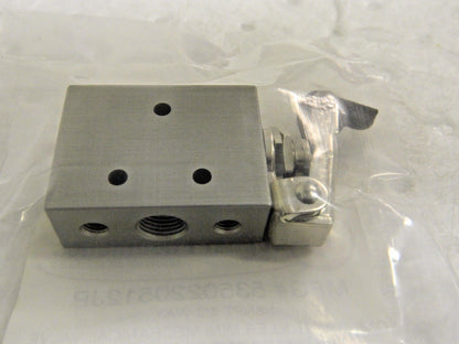 Jupiter Pneumatics 2 Position Mini Mechanical Valve 1/8" NPT 5-Way 5350220512JP