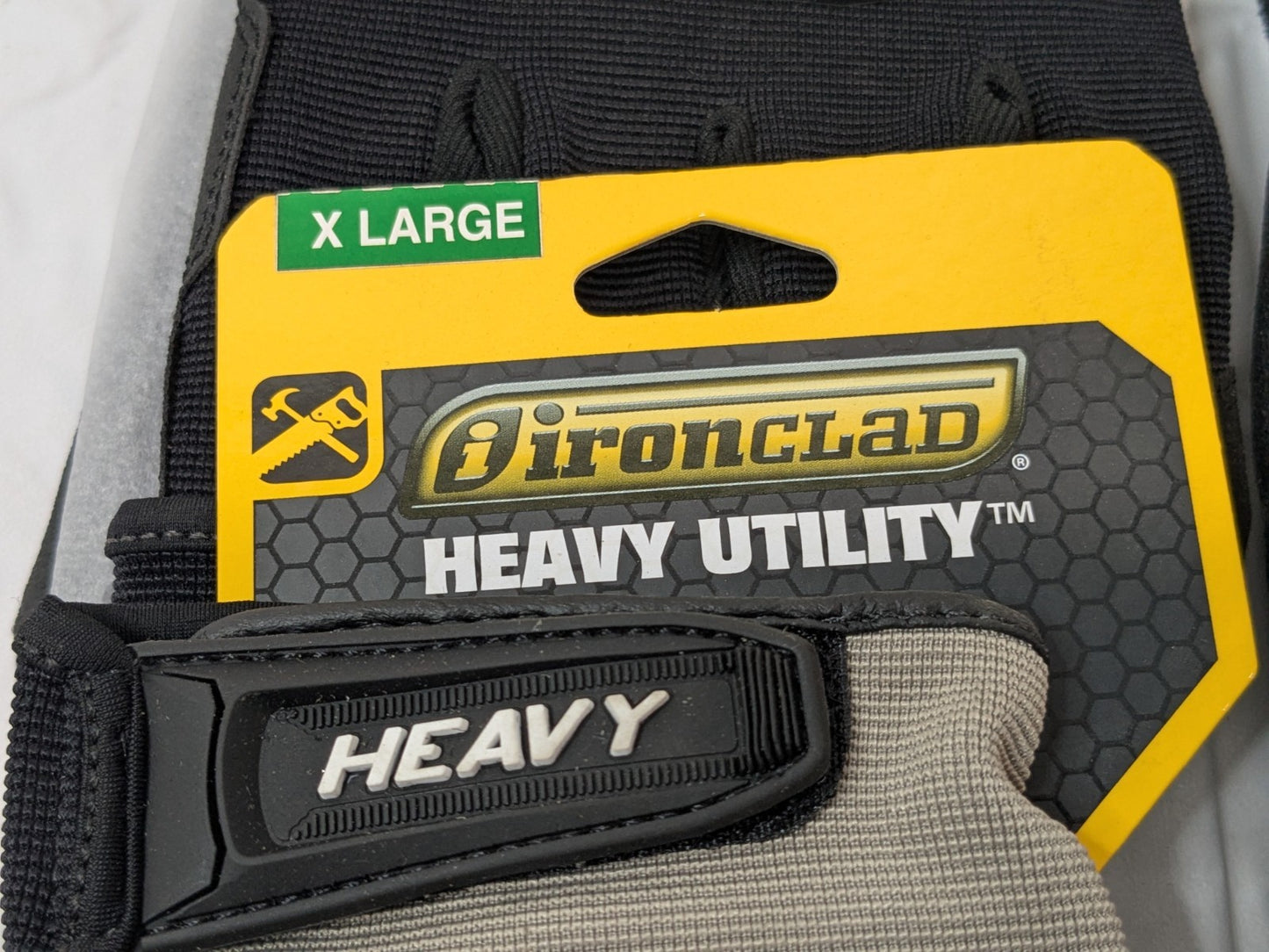 4 PACK Ironclad Heavy Utility Gloves X-Large HUG-05-XL