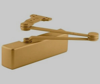 LCN 4040XP Heavy Duty Door Closer  Brass  8.5 lb Load Capacity  60" Door Width