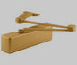 LCN 4040XP Heavy Duty Door Closer  Brass  8.5 lb Load Capacity  60" Door Width