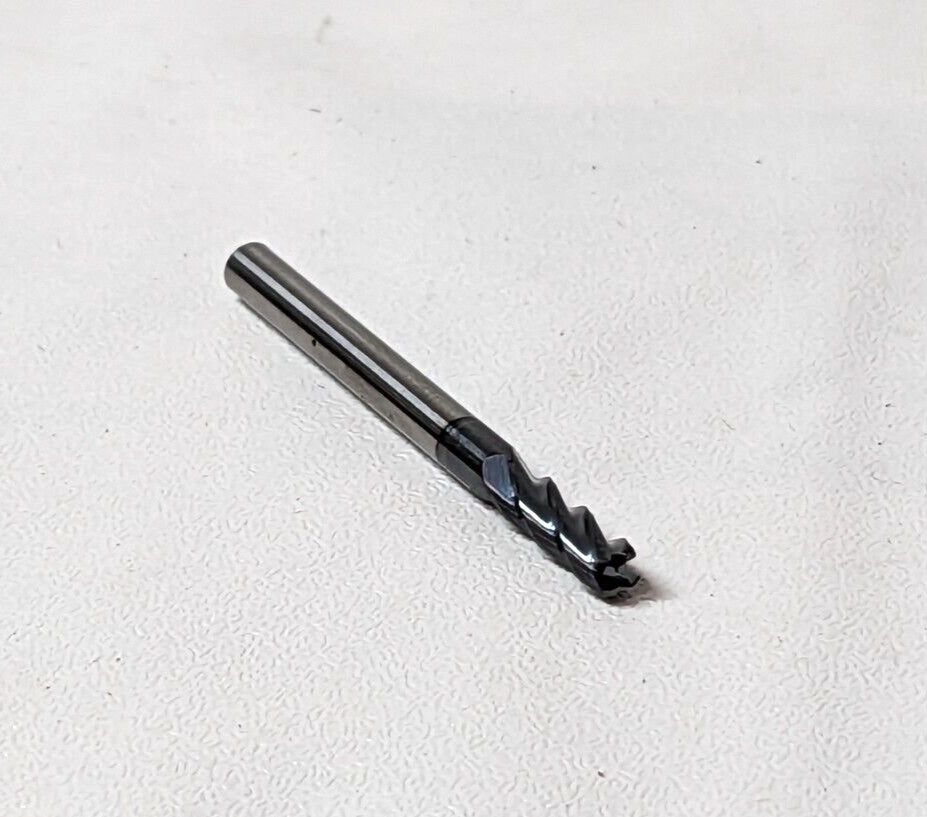 Harvey Tool Corner Radius Carbide End Mill  1/8" Dia X 3/8" LOC 4FL 848908-C6