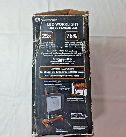 Southwire 22W LED Portable Work Light 1945 Lumens L1681SW