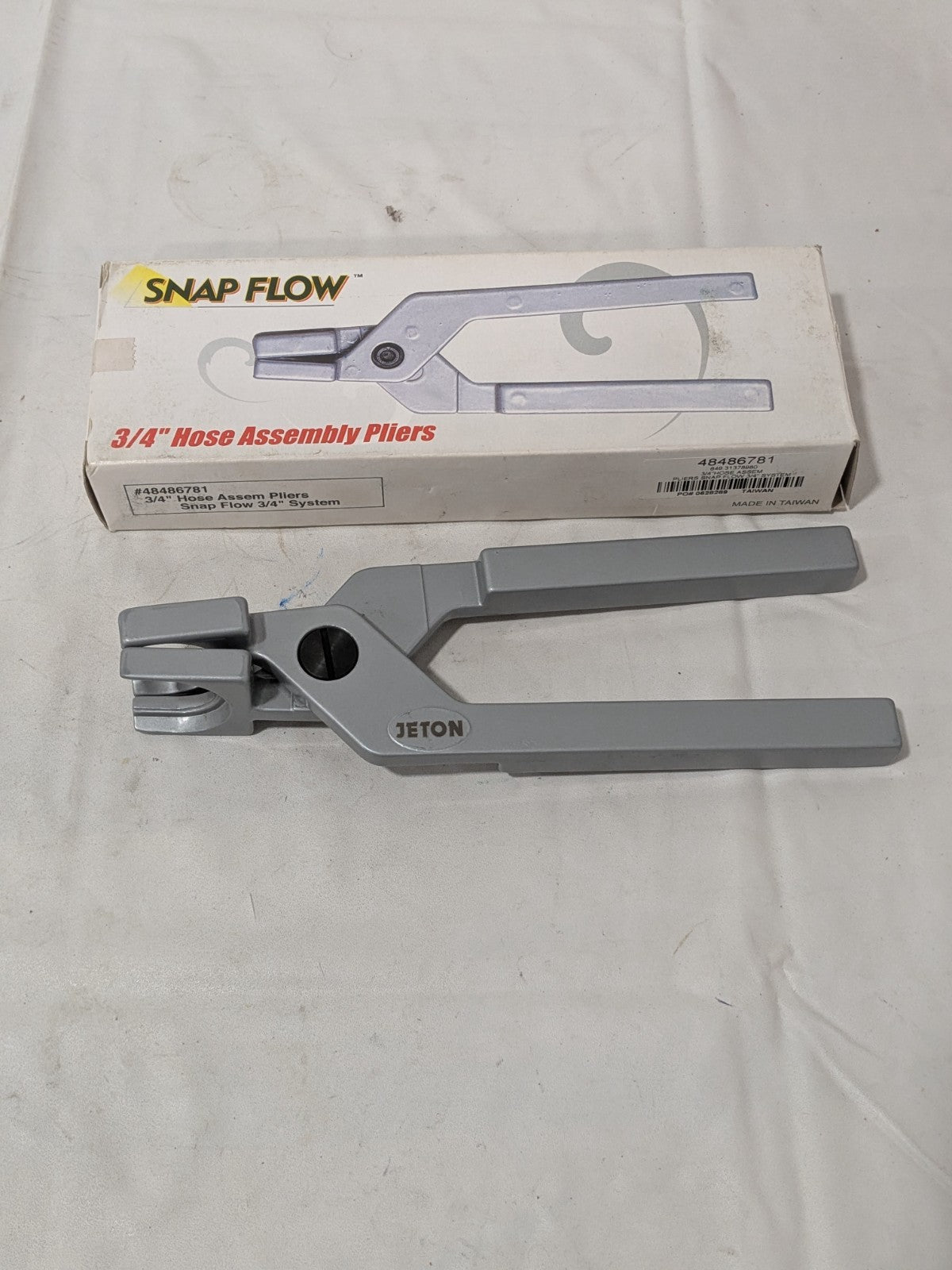Snap Flow Coolant Hose Assembly Pliers 3/4" Hose Inside Dia 48486781