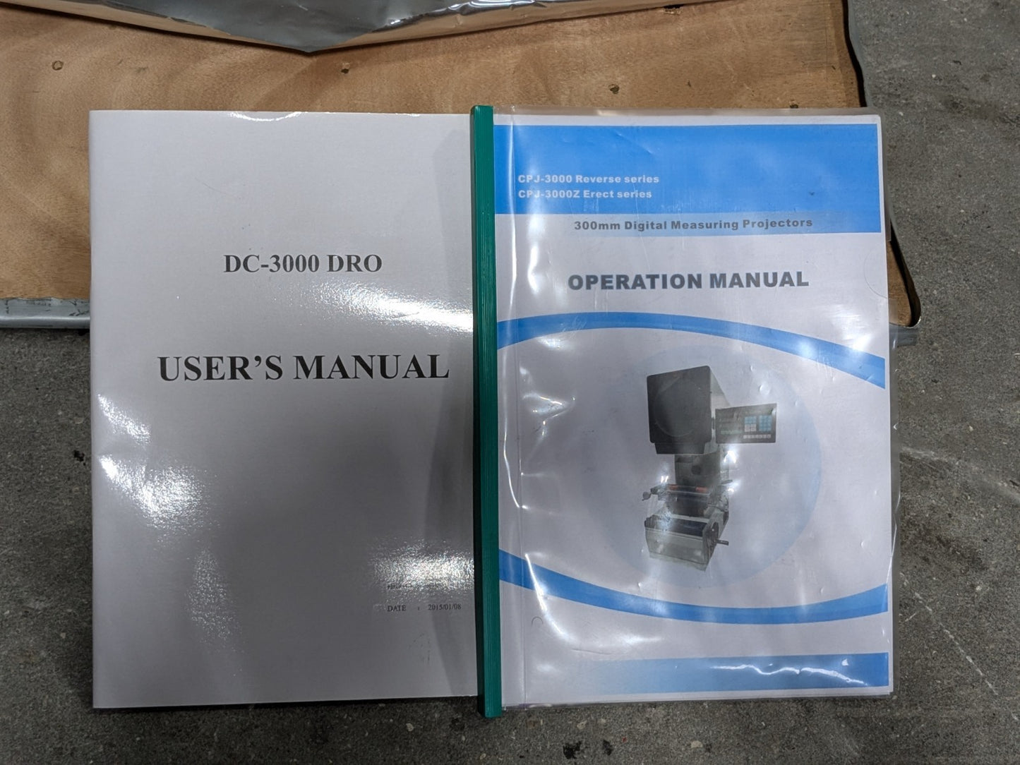 SPI Profile Projector Optical Comparator w/ Digital Readout 15-540-8 Repair