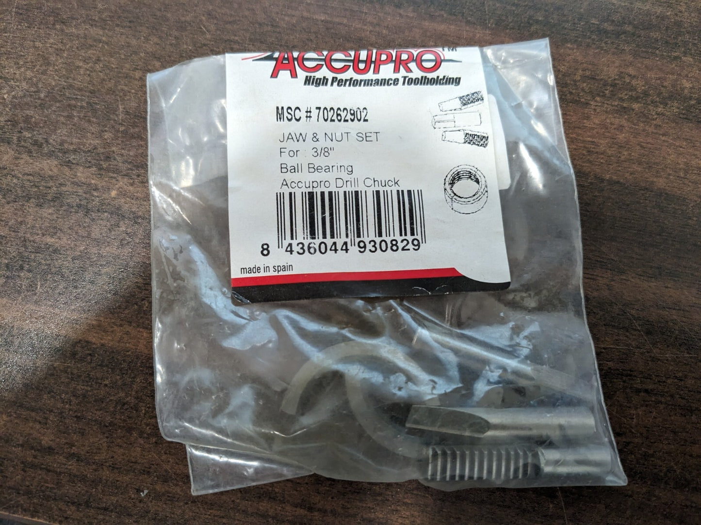 ACCUPRO Drill Chuck Jaw & Nut Unit ACB105600