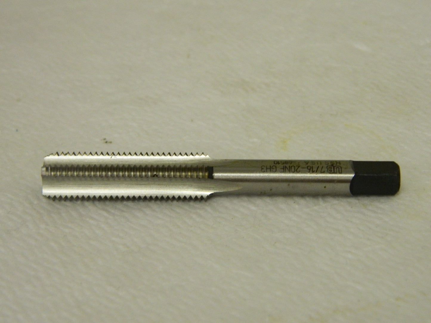 Union Butterfield Straight Fl Standard Hand Tap 7/16-20 UNF H3 4FL  QTY2 1010083