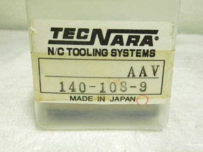 Tecnara BT40 ER25 Collet Milling Chuck .039-.629 Range 9" Projection 140-108-9