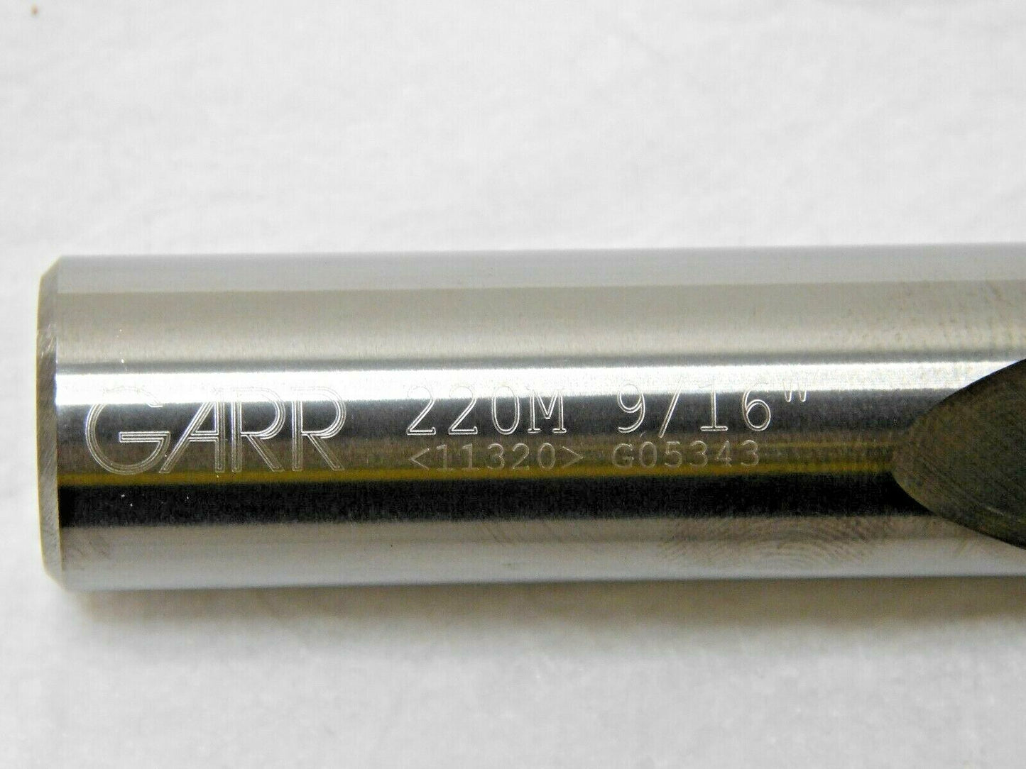 GARR Carbide Square End Mill 9/16" x 9/16" x 1-1/4 x 3-1/2" 2FL 11320