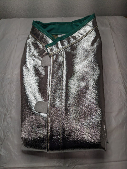 CARBON ARMOUR Silvers 19 oz. 45 Deluxe Aluminized Coat, XL C22NLXL45