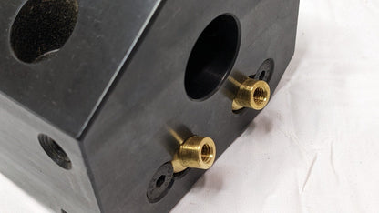 Global CNC HAAS 1" ID Static Tool Block External Coolant HST20-8425