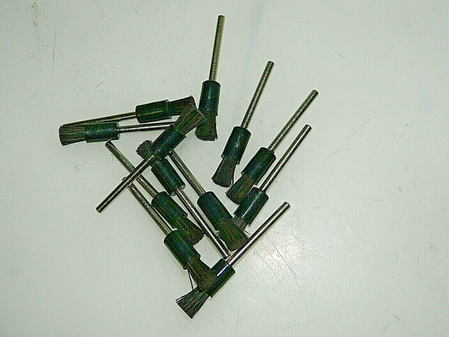 Pro Plastic Ferrule End Brush No. 2 Stiff 1/8" Shank Dia.QTY 12   BR2BP