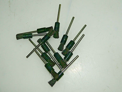 Pro Plastic Ferrule End Brush No. 2 Stiff 1/8" Shank Dia.QTY 12   BR2BP
