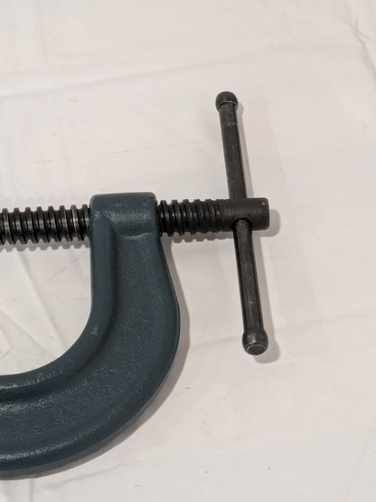 WILTON C-Clamp: 8" Max Opening, 3-7/16" Throat Depth, Regular-Duty 14770