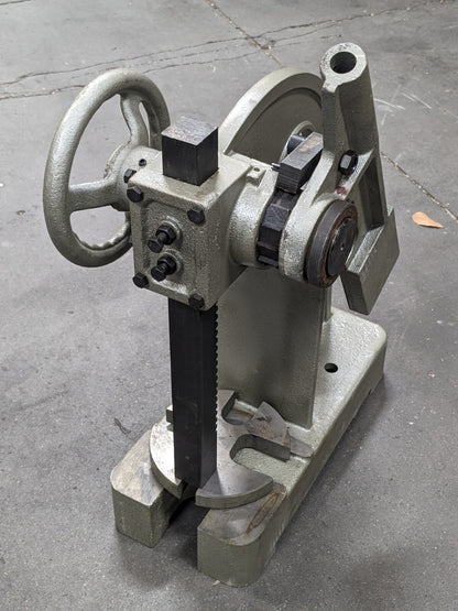 Ratchet Type Arbor Press 3 Ton Max. Pressure 1-1/2" x 18" Ram 12" Stroke