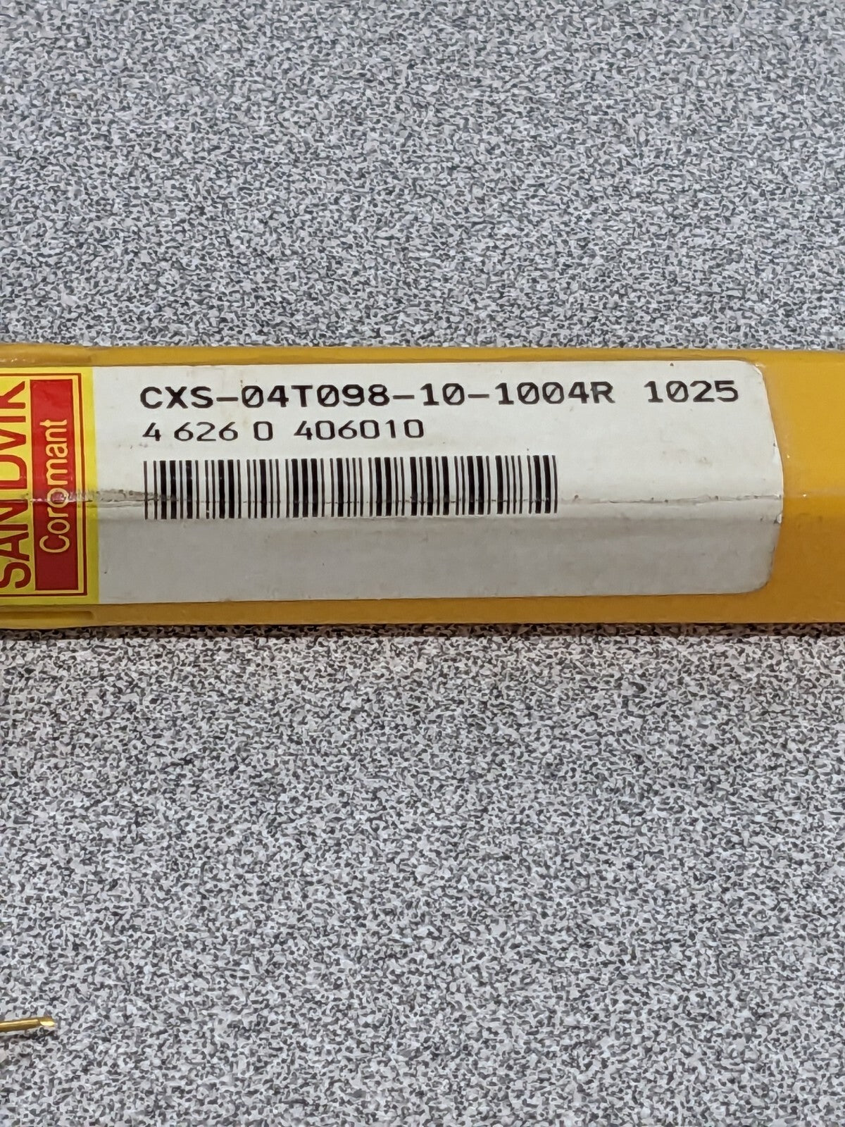 Sandvik Solid Carbide Parting/Grooving Insert CXS-04T098-10-1004R 1025