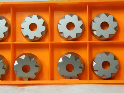 Hertel RPNX2006M8EN-L7 HC535M Carbide Milling Insert Qty 9 6004760