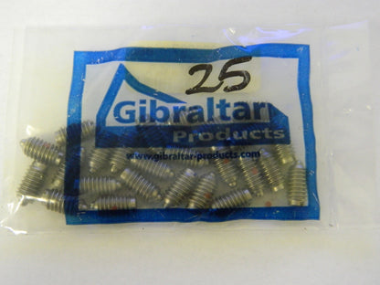 Gibraltar Threaded Spring Plungers 5/16"-18 x 9/16" Qty. 25 73260267