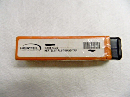Hertel Hand STI Tap HSS Bright 1-8 UNC H6 4FL Plug Chamfer 07683204