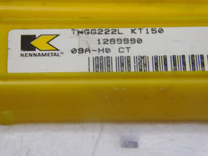 Kennametal  Cermet Turning Inserts TNGG110308L Grade-KT150 Qty-10 1289990