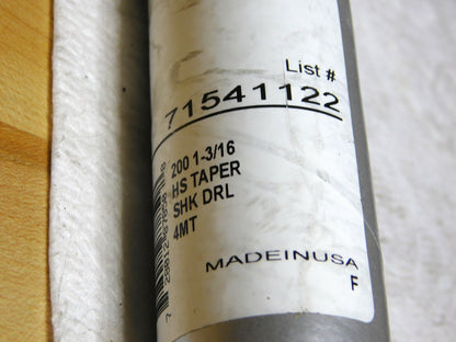 PRO HSS 4MT Shank Drill Bit 1-3/16 Dia 118º Pt 13 OAL 71541122