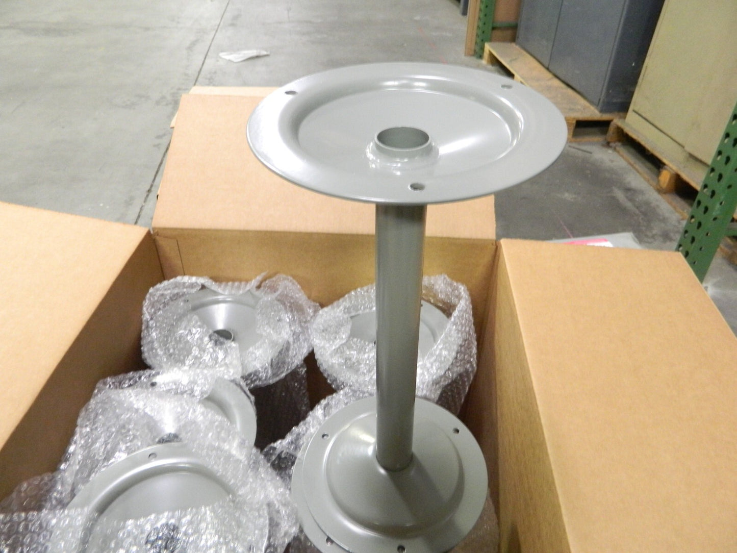 PENCO 1-1/2" Thick, Steel Bench Pedestal Qty 6 60822H028