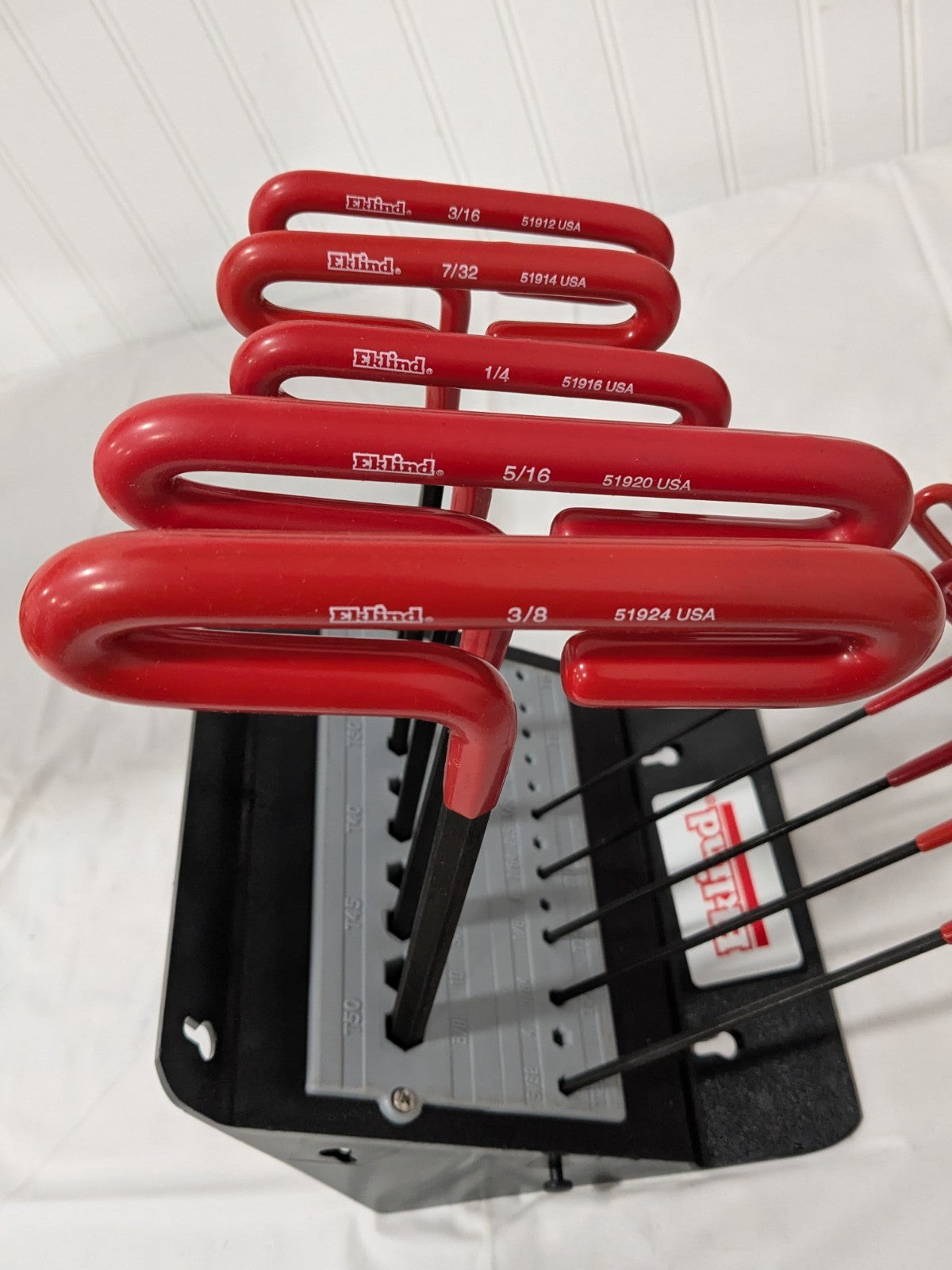 Eklind 10 Pc T-Handle Hex Key Set: Range 3/32 to 3/8" 50190
