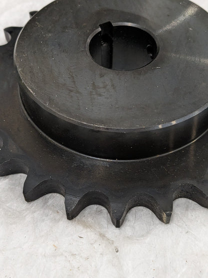 U.S. TSUBAKI Finished Bore Sprocket: 24T, 3/4" Pitch, 1-7/16" Bore Dia