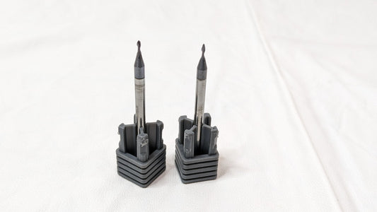 Microcut Carbide Spotting Drills 0.45" Dia X 0.105"LOC 90D 2FL AlTin QTY 2 24045