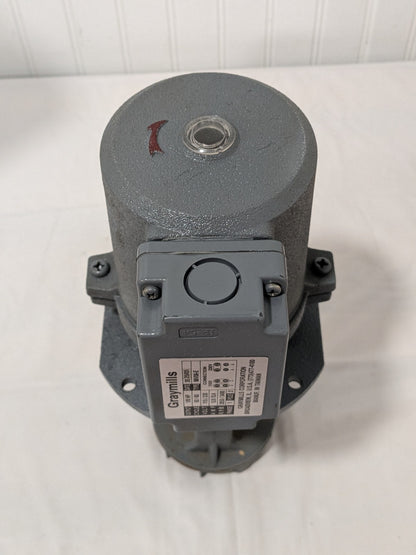 Graymills 115/230V 1 Phase Replacement Immersion Coolant Pump 10 GPM IMV08-E