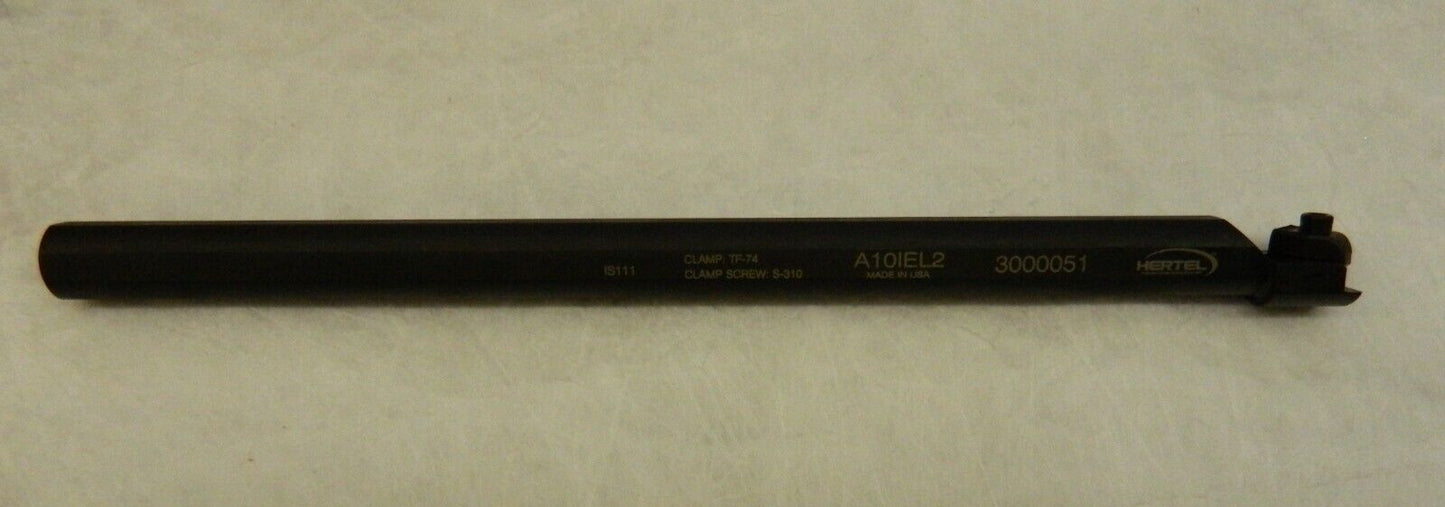 HERTEL 0.15 Min Width, Internal Left Hand Indexable Grooving Toolholder 3000051