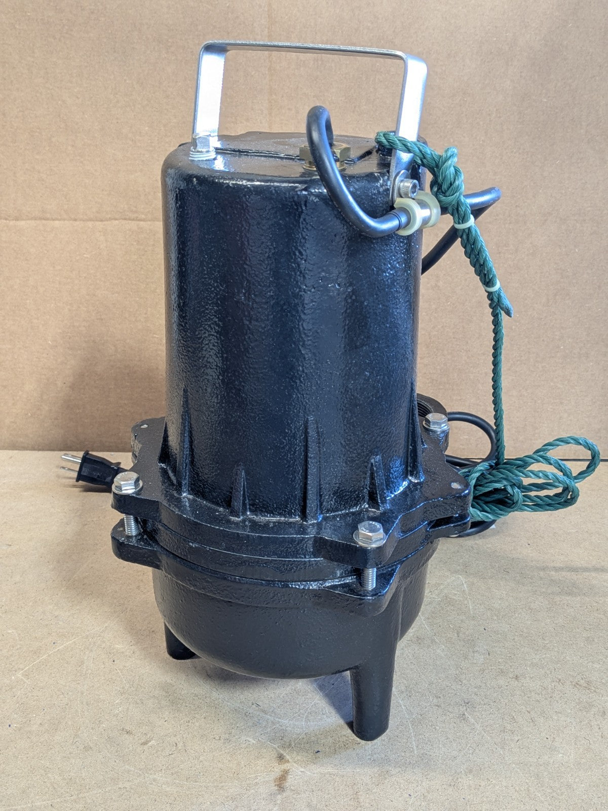 Pro Source High Temperature Manual Sewage Pump 2" Outlet 1/2 HP 115v 10.5 Amp